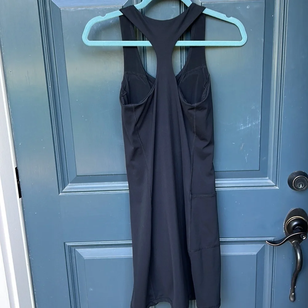 Sweaty Betty Black Racerback Tennis Dress - Picture 9 of 14